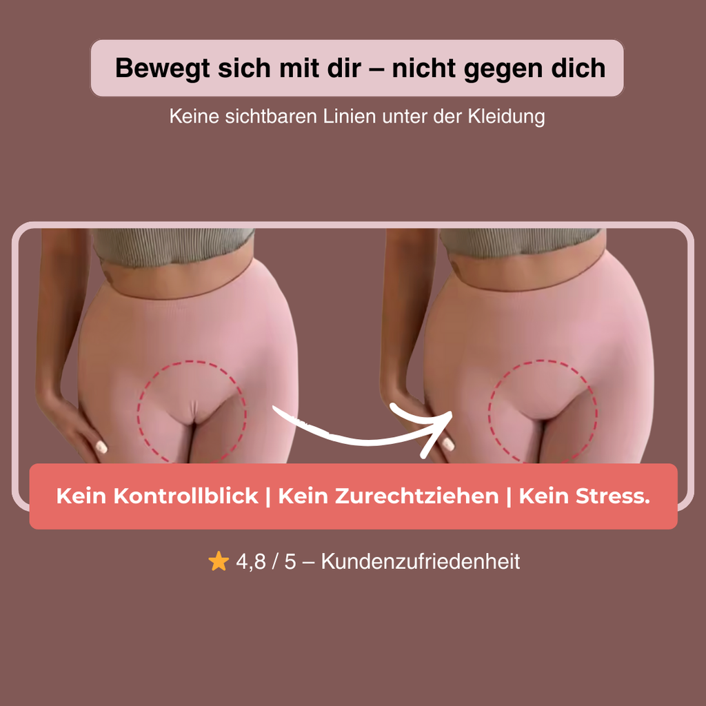 Nahtloser Tanga für glatte Silhouetten