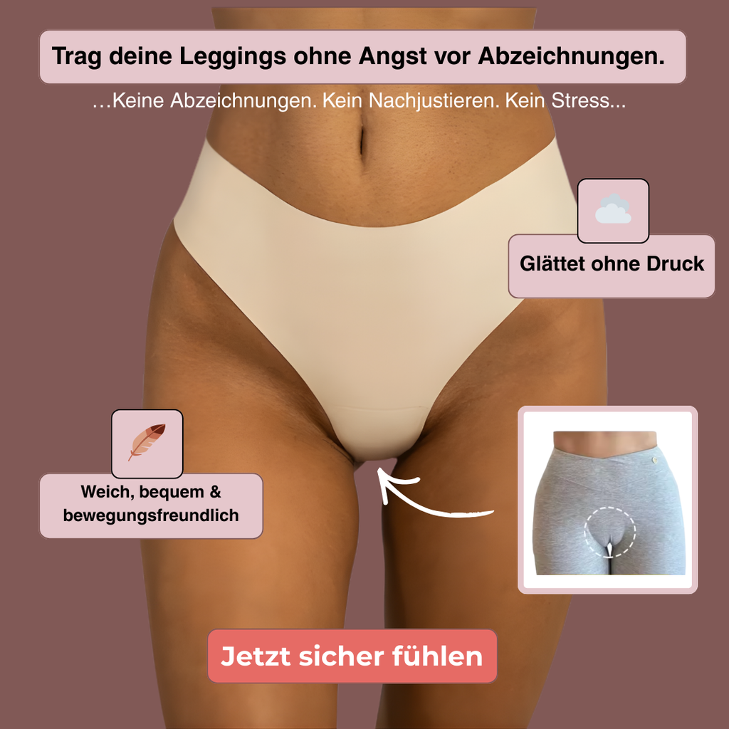 Nahtloser Tanga für glatte Silhouetten