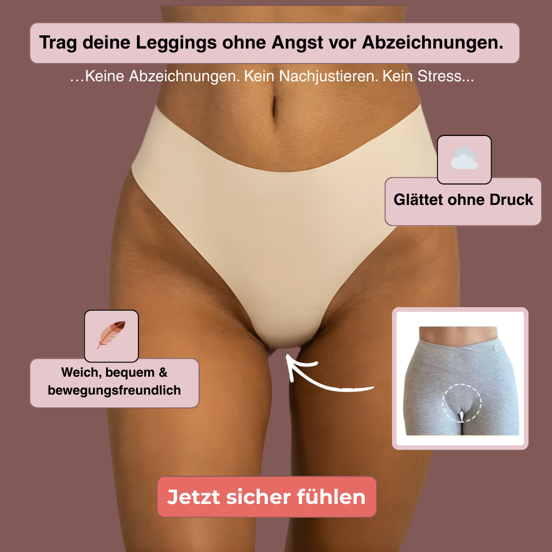 Nahtloser Tanga für glatte Silhouetten