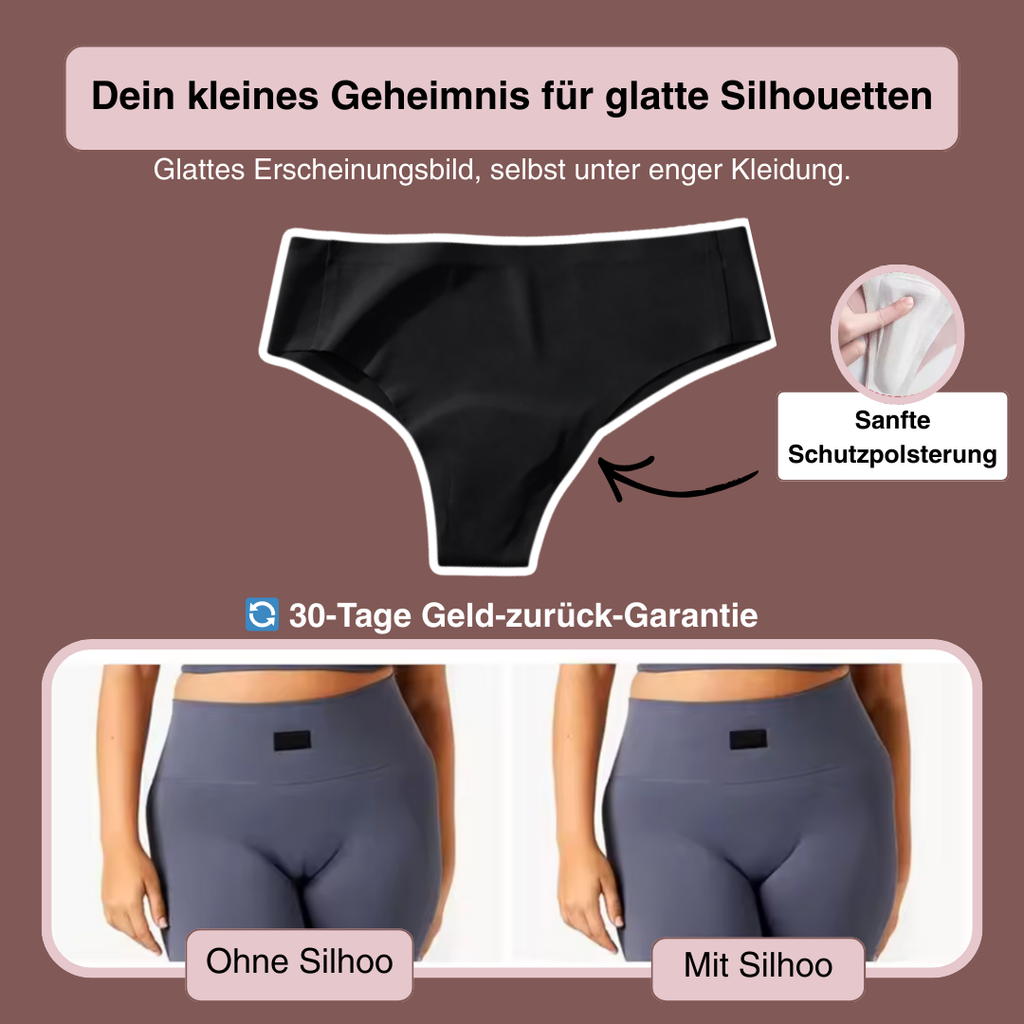 Nahtloser Tanga für glatte Silhouetten