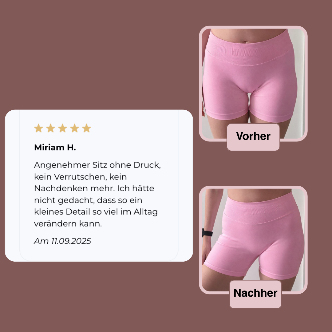 Nahtloser Tanga für glatte Silhouetten